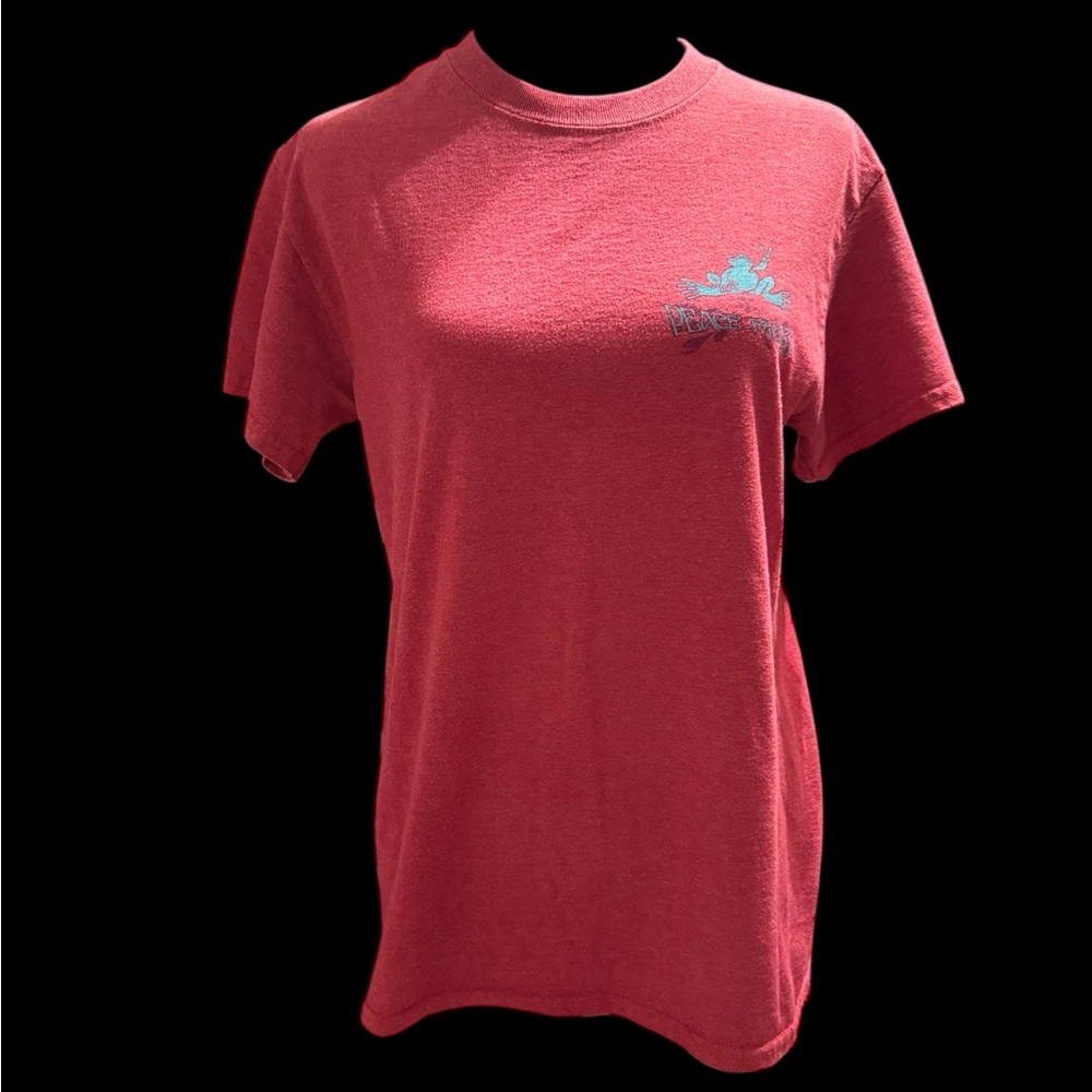 Women's Red Short Sleeve Tee